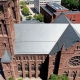Cathedral of Saints Peter and Paul in Providence Rhode Island. Slate Roof replacement